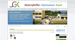 Desktop Screenshot of gymnasium-kusel.de